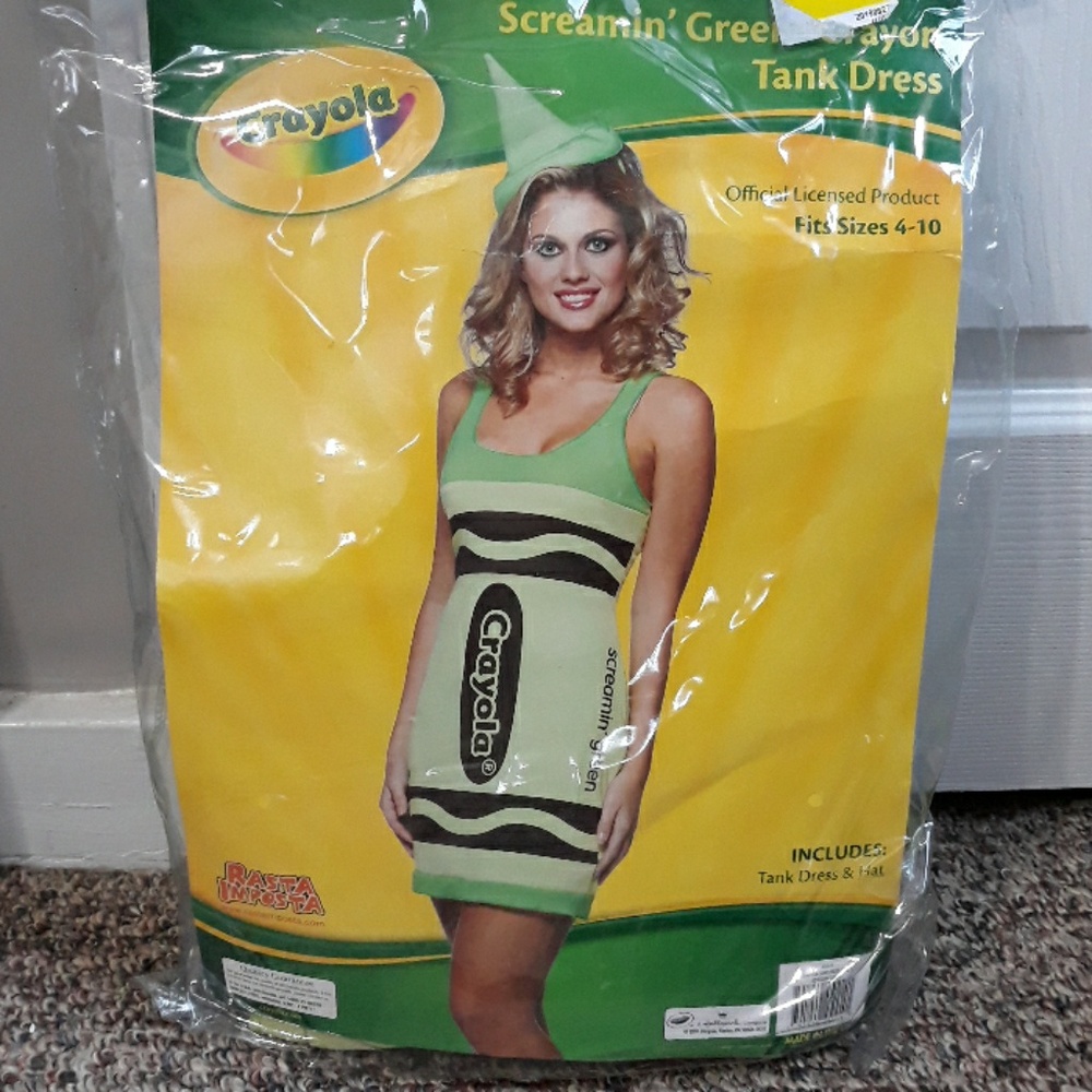 Crayon Halloween costume